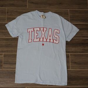 Texas Graphic T-Shirt - Light Blue